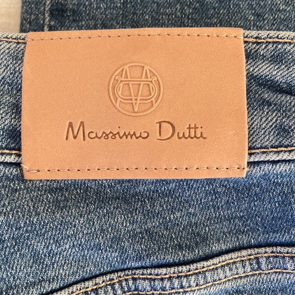 Massimo Dutti Mid Rise Slim Cropped Jeans Size 4 - Picture 4 of 9